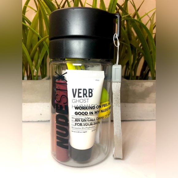 Other - Nudestix Water Bottle & Beauty Travel Set
